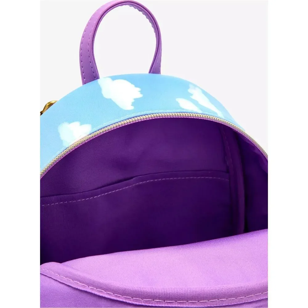 Loungefly Disney A Goofy Movie Max & Roxanne Flower Field Mini Backpack